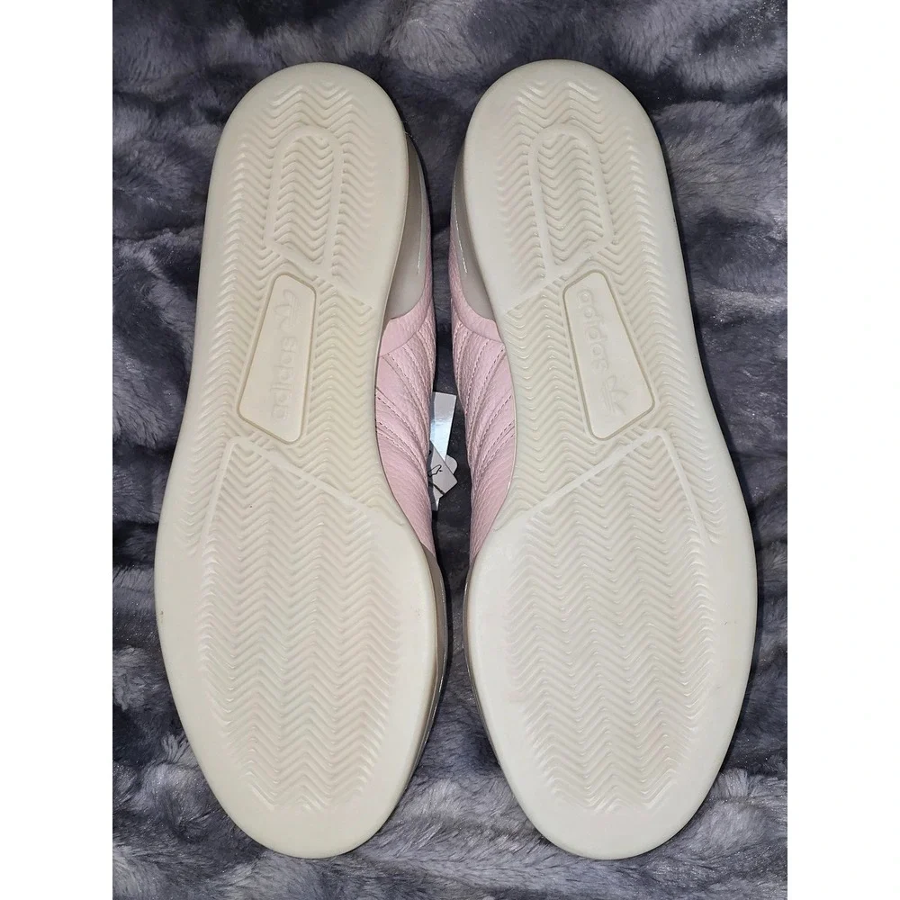 NWT Adidas Rivalry Lux Low Pink Leather Sneakers Men's‎ Size 12